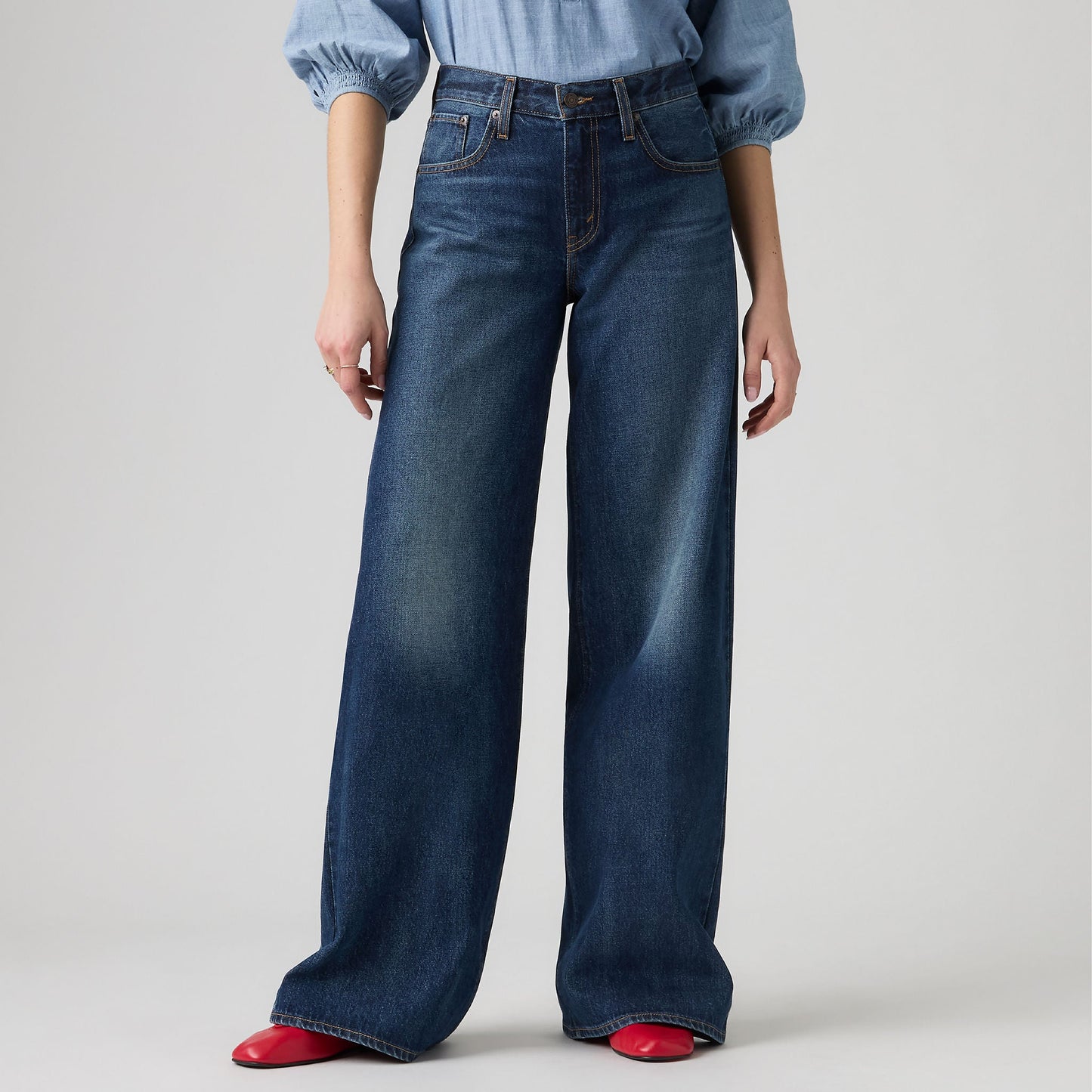 Levi's® Women's Middy Wide-Leg Jeans