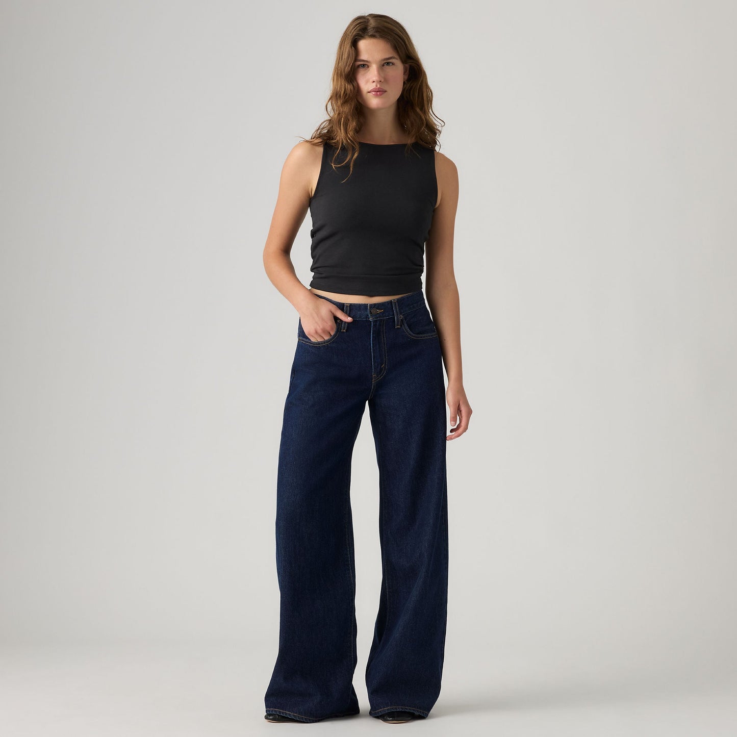 Levi's® Women's Middy Wide-Leg Jeans