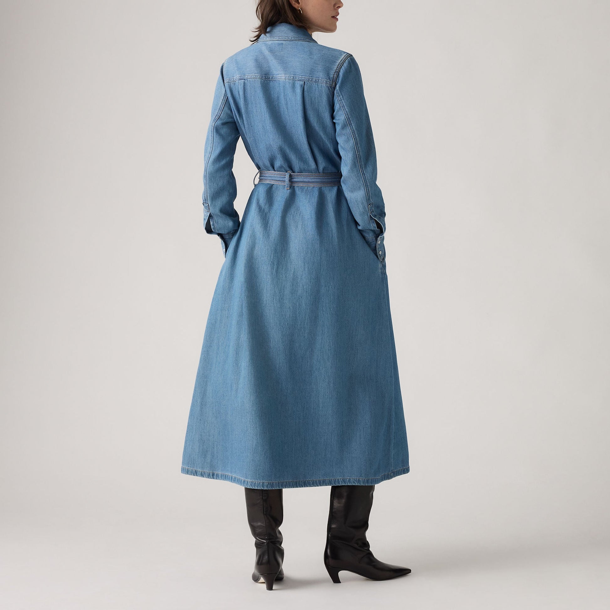 Levi's® Women's Quincey Long-Sleeve Maxi Dress