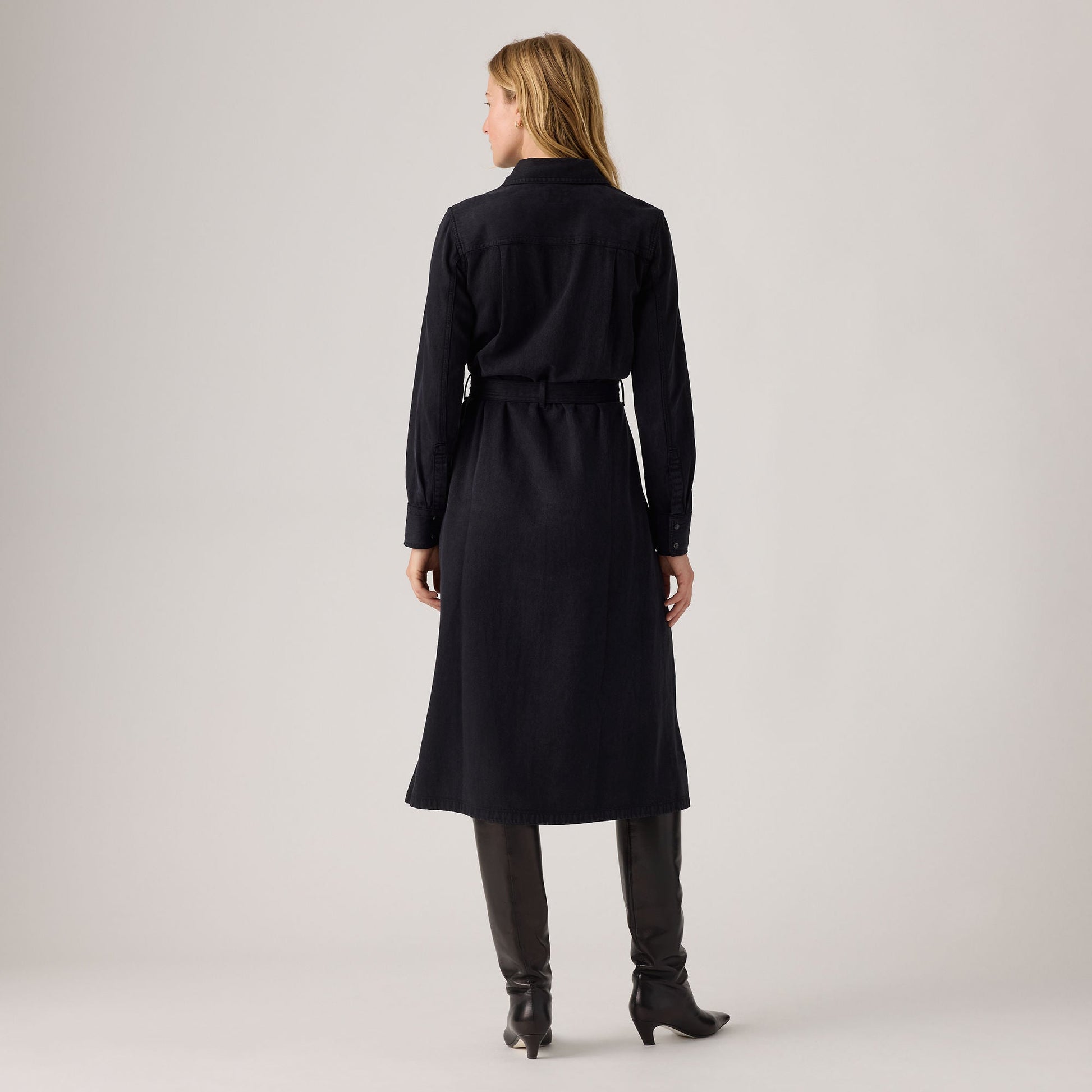 Levi's® Women's Quincey Long-Sleeve Maxi Dress