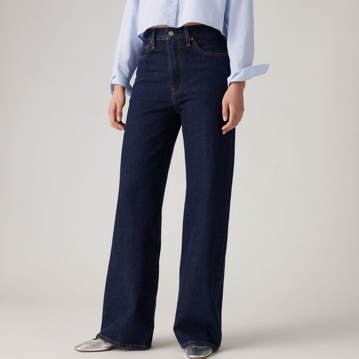 Levi’s® Women’s Ribcage Wide-Leg Jeans