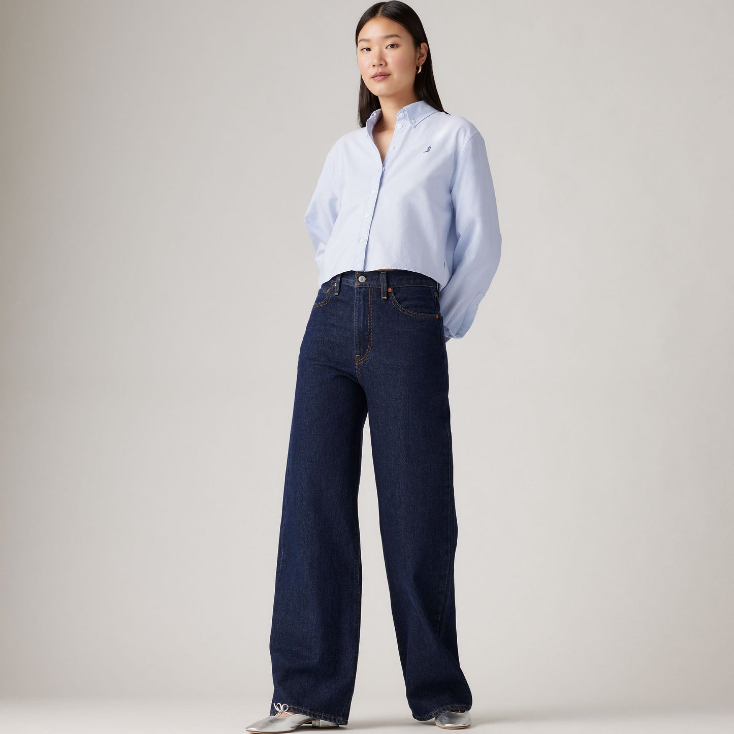 Levi’s® Women’s Ribcage Wide-Leg Jeans