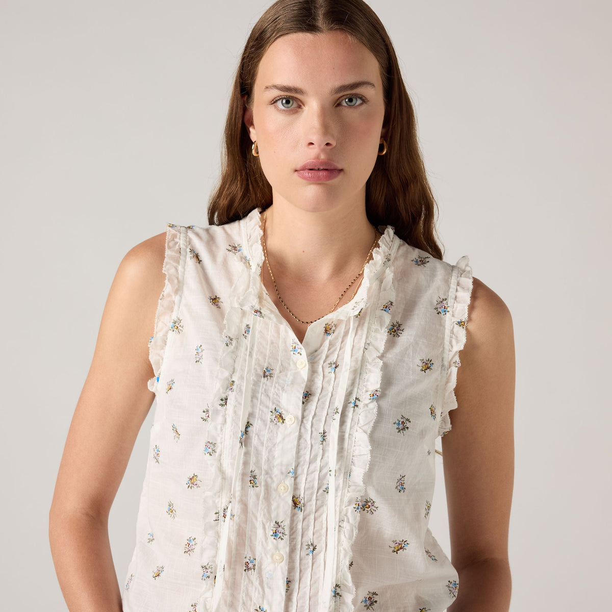 Levi's® Women's Shelby Sleeveless Slim Blouse