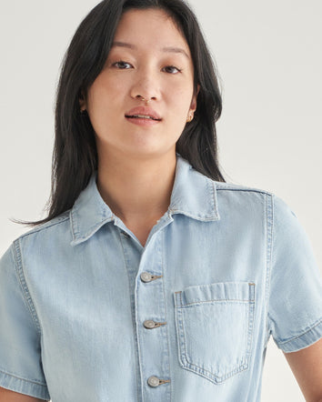 Levi's® Women's Short-Sleeve Heritage Romper 4