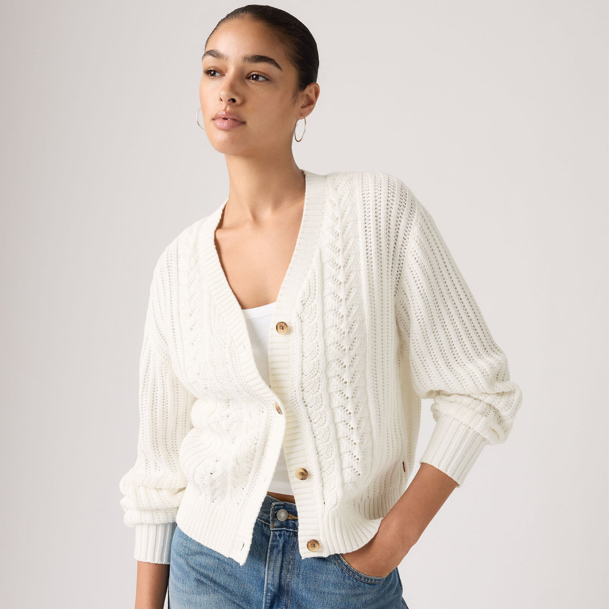 Levi's® Women's Snowflake Cardigan