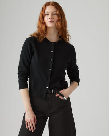 Levi's® Women's Supersoft Crewneck Cardigan 1