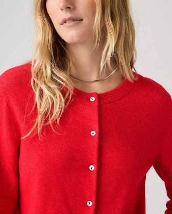 Levi's® Women's Supersoft Crewneck Cardigan 4