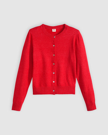 Levi's® Women's Supersoft Crewneck Cardigan 5