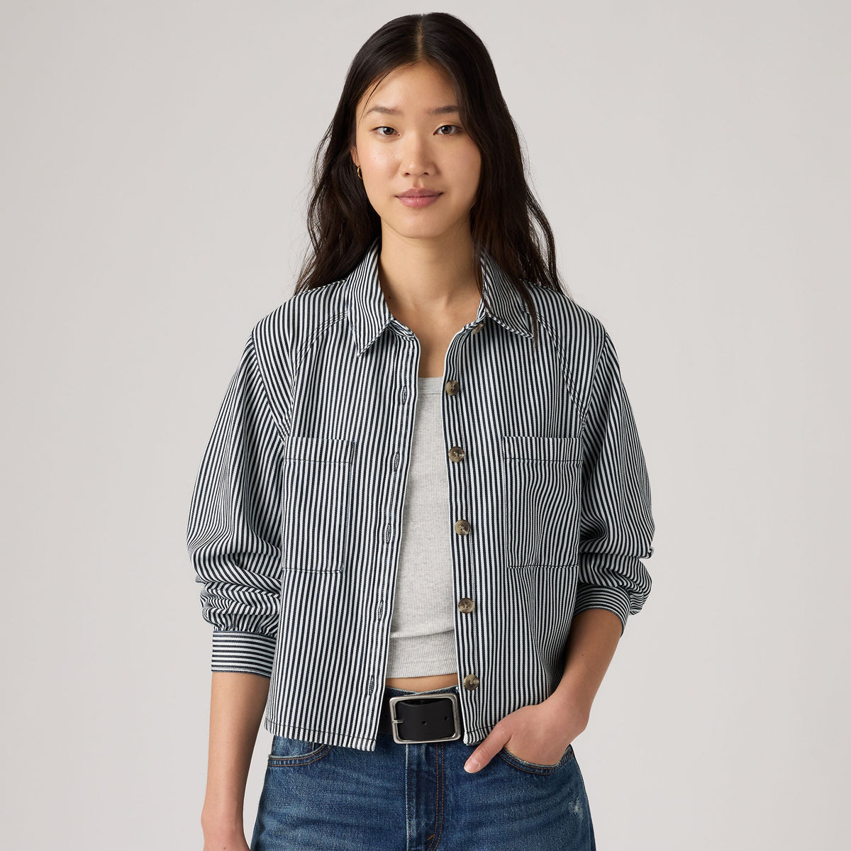 Levi's® Women's Tini Long-Sleeve Utility Shirt