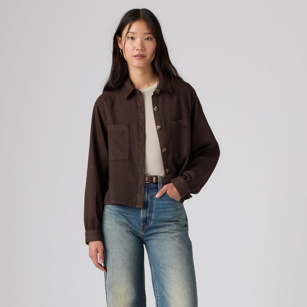 Levi's® Women's Tini Long-Sleeve Utility Shirt