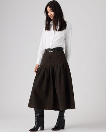 Levi's® Women's Yoked Pleated Skirt 1