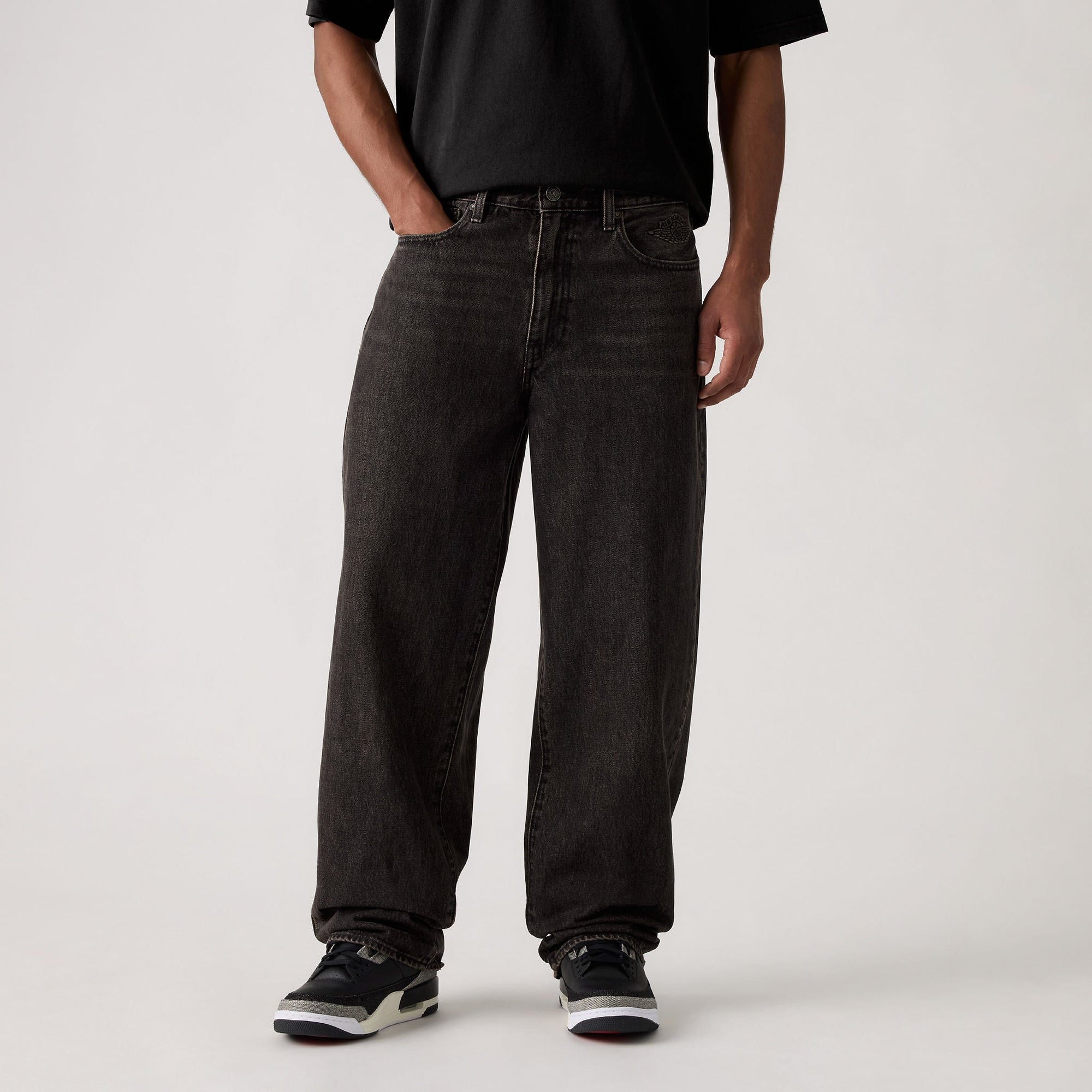 Levi's® x Jordan Baggy Jeans - Black | Levi's MY