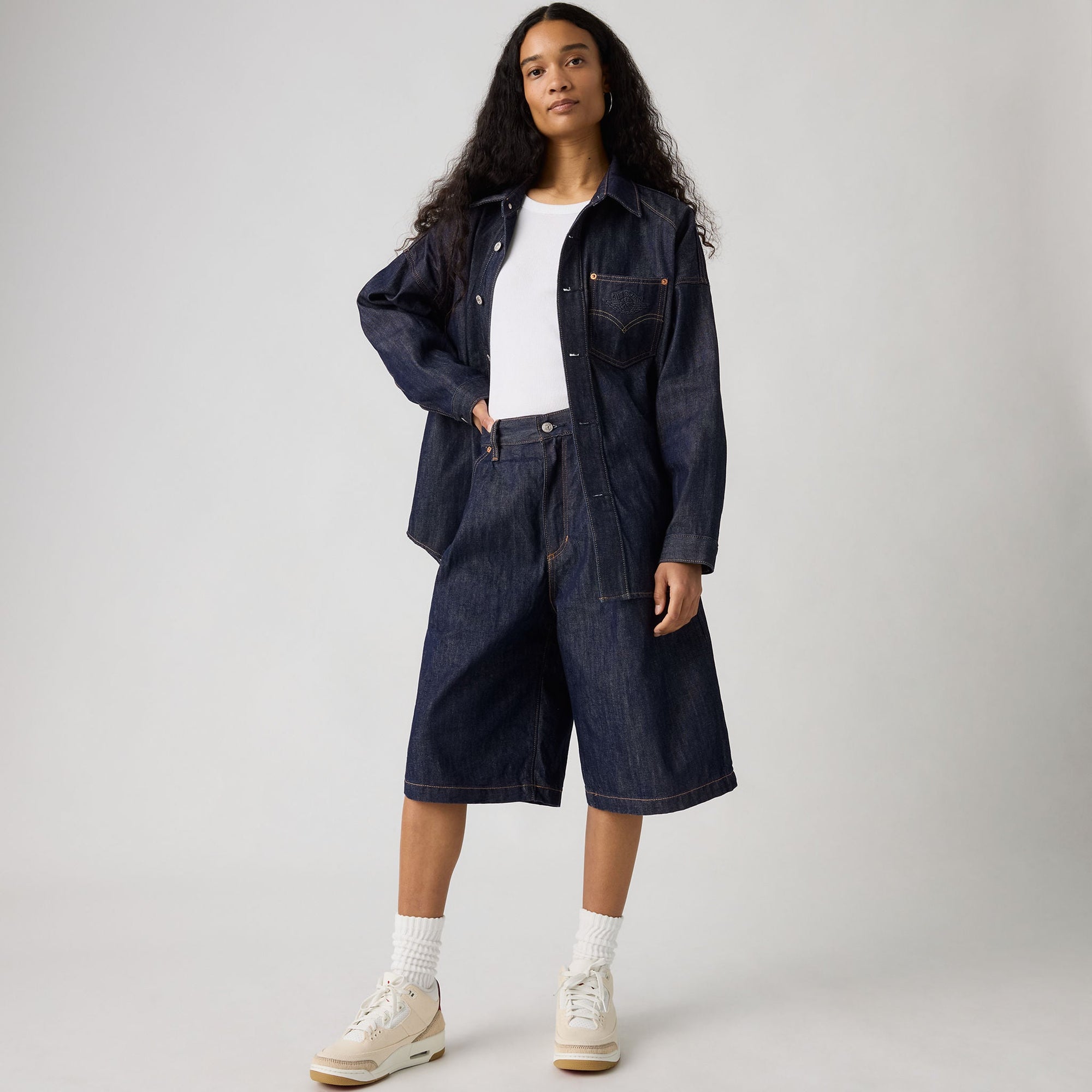 Levi's® x Jordan Baggy Shorts - Blue | Levi's MY