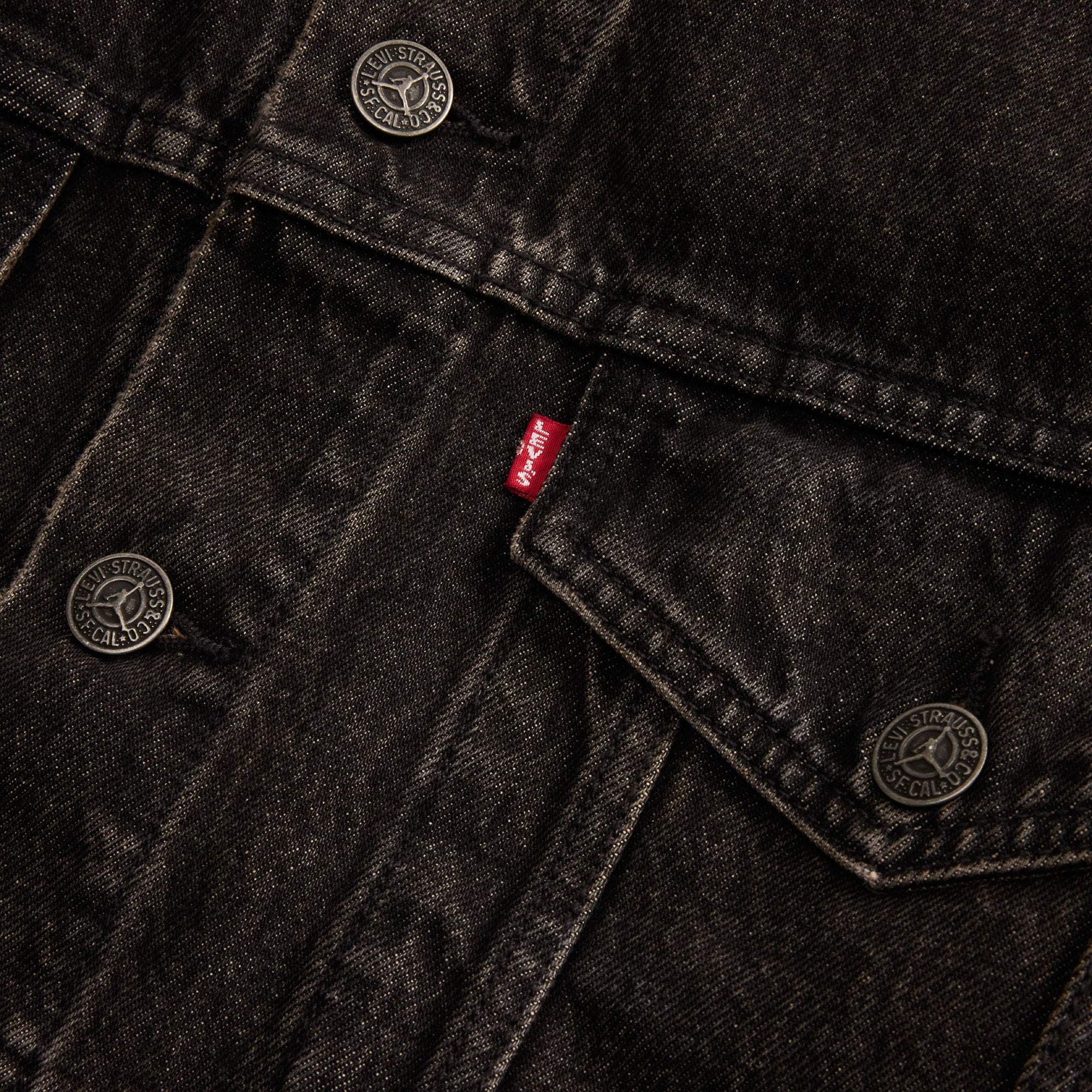 Levi's® x Jordan Type III Trucker Jacket - Black | Levi's MY
