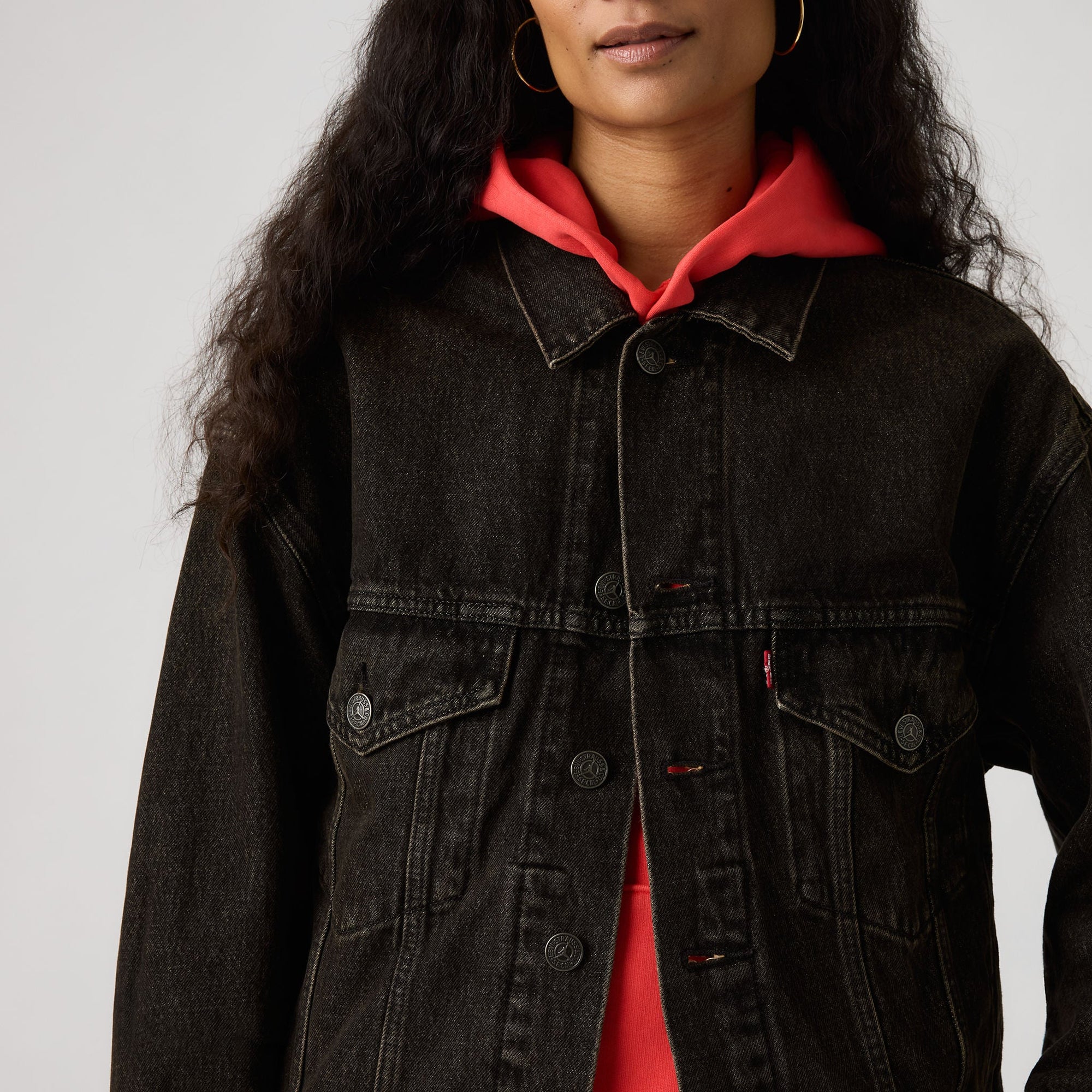 Levi's® x Jordan Type III Trucker Jacket - Black | Levi's MY
