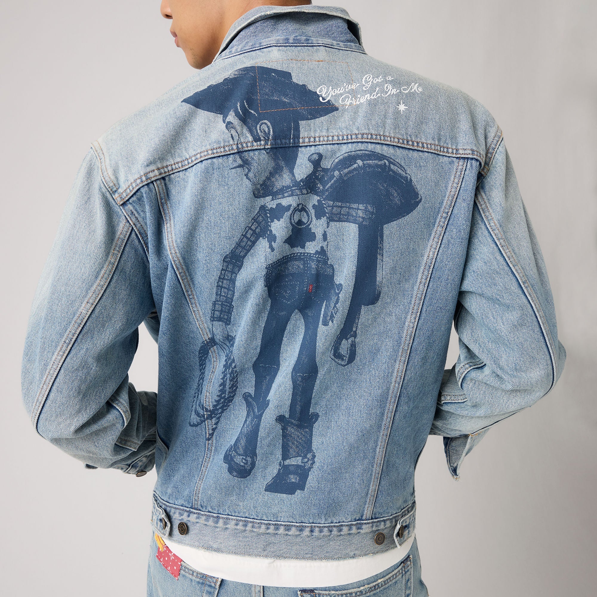 Levi's® x Toy Story Men's Type III Trucker Jacket - Medium Indigo