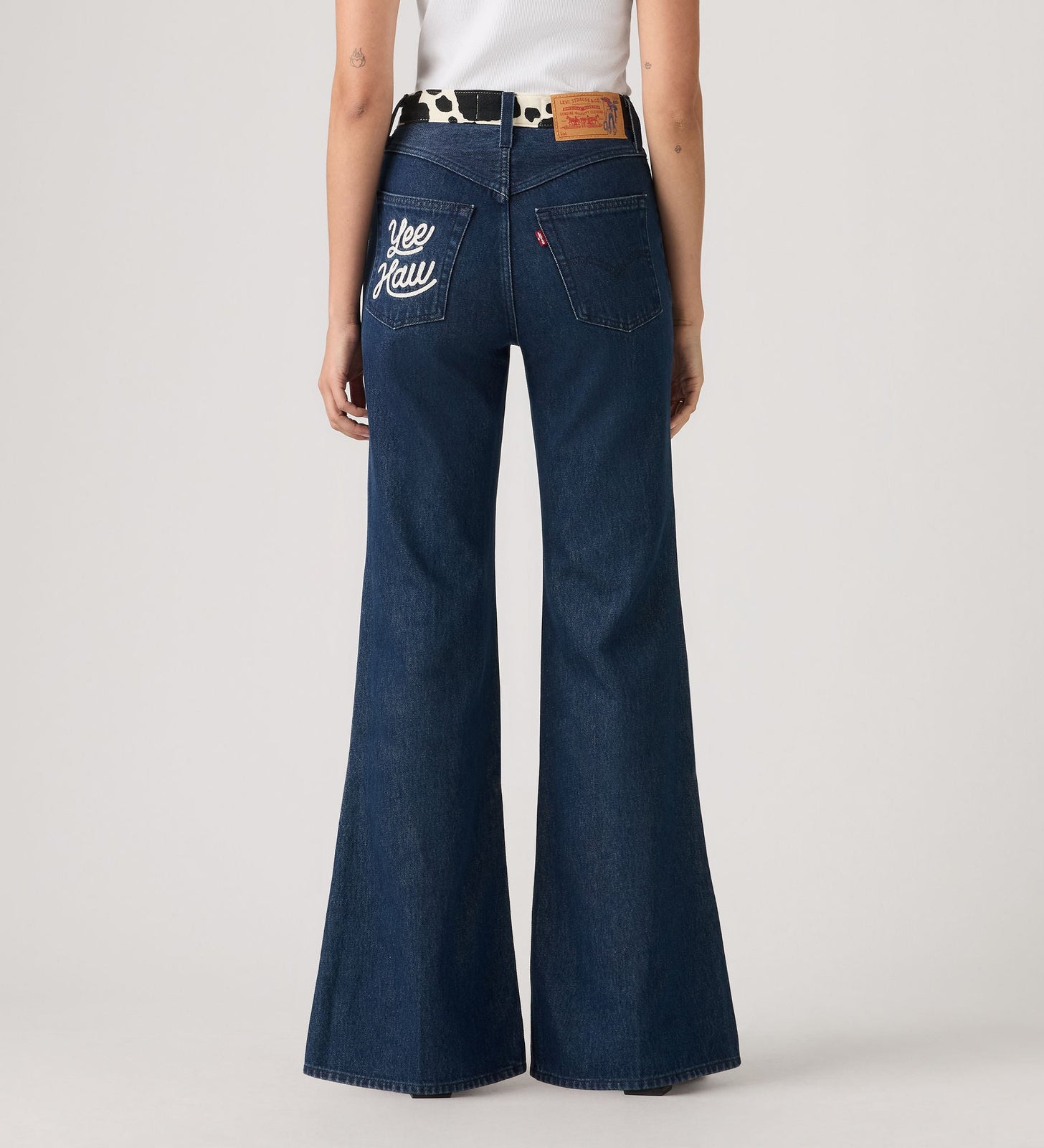Levi's® x Toy Story Women's Ribcage Bell Jeans - Dark Indigo
