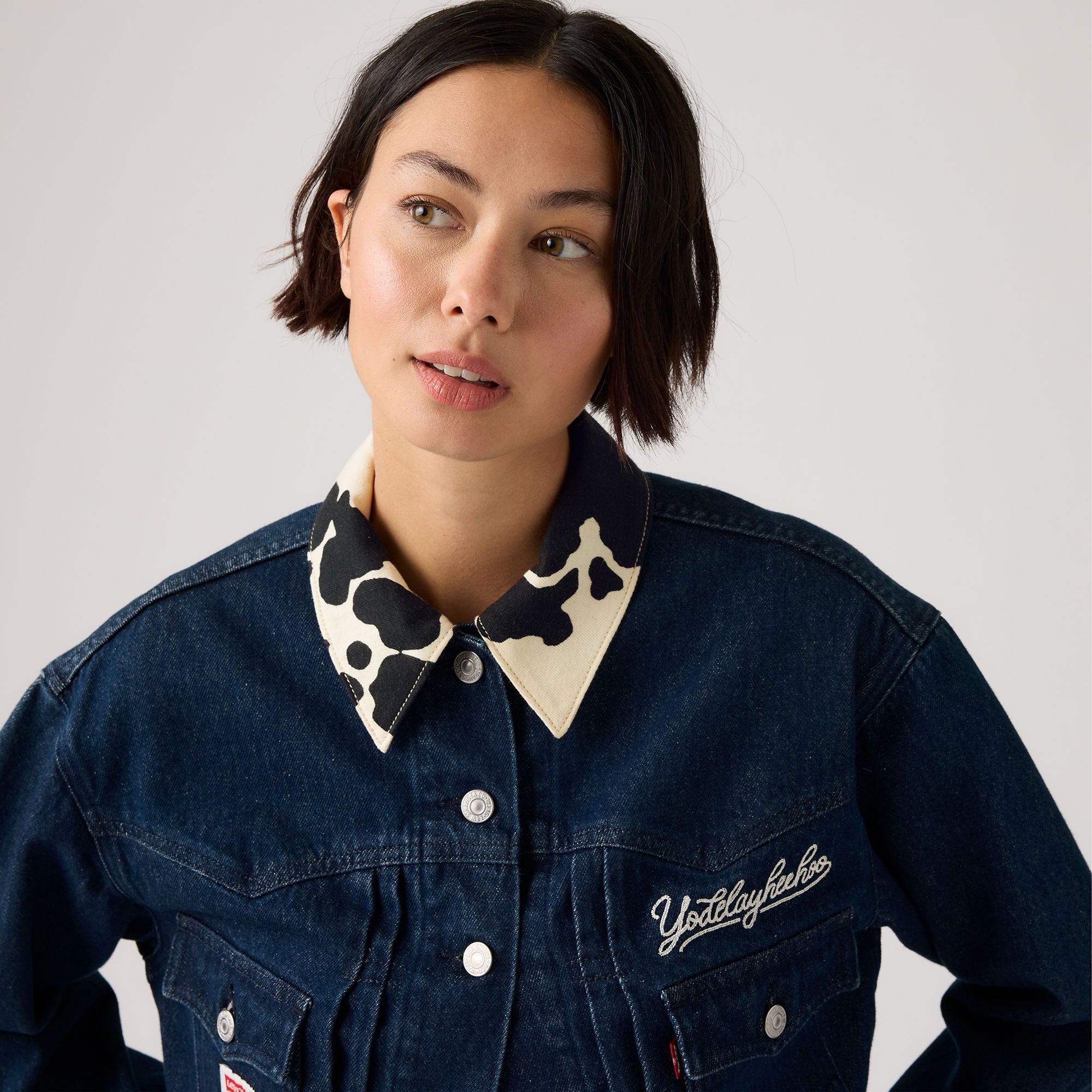 Levi's® x Toy Story Women's Type II Trucker Jacket - Dark Indigo