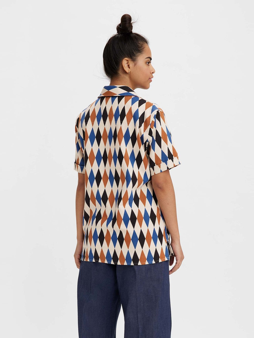 Mens short sleeve popover shirt online